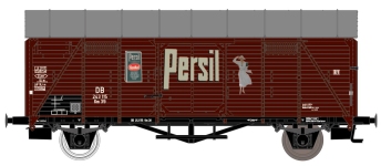 Exact-Train EX23404 - H0 - Gedeckter Güterwagen Gm/Gms39, Bremen Persil, DB, Ep. IIIb
